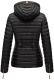Marikoo Aniyaa ladies hooded quilted jacket Schwarz-Gr.XS