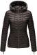 Marikoo Aniyaa Damen Steppjacke mit Kapuze Anthrazit-Gr.XS