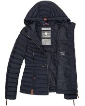 Marikoo Aniyaa ladies hooded quilted jacket Navy-Gr.XS