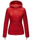 Marikoo Aniyaa Damen Steppjacke mit Kapuze Rot-Gr.XS