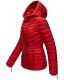 Marikoo Aniyaa Damen Steppjacke mit Kapuze Rot-Gr.XS