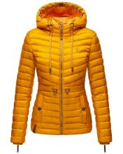 Marikoo Aniyaa ladies hooded quilted jacket Gelb-Gr.XS