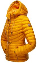 Marikoo Aniyaa ladies hooded quilted jacket Gelb-Gr.XS