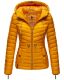 Marikoo Aniyaa ladies hooded quilted jacket Gelb-Gr.XS