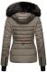 Navahoo Adele Ladies Winter Jacket Warm Lined Teddy Fur Quilted Winterjacket B361  Größe XXL - Gr. 44