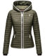 Navahoo Kimuk Princess leichte Damen Steppjacke Olive Größe S - Gr. 36
