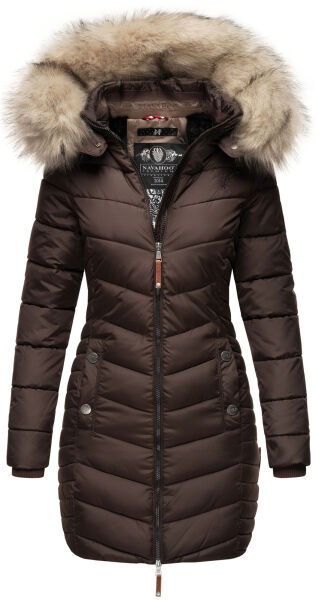 Navahoo Nimalaa Damen Winter Steppjacke Schoko Größe XS - Gr. 34
