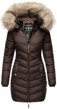 Navahoo Nimalaa Damen Winter Steppjacke Schoko Größe XS - Gr. 34
