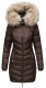 Navahoo Nimalaa Damen Winter Steppjacke Schoko Größe XS - Gr. 34