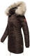 Navahoo Nimalaa Damen Winter Steppjacke Schoko Größe XS - Gr. 34
