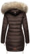 Navahoo Nimalaa Damen Winter Steppjacke Schoko Größe XS - Gr. 34