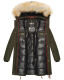 Navahoo Halina ladies winter quilted coat with faux fur

  Größe XL - Gr. 42