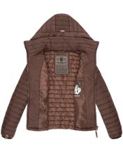 Marikoo Löwenbaby Damen Steppjacke Schoko Größe XS - Gr. 34