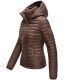 Marikoo Löwenbaby Damen Steppjacke Schoko Größe XS - Gr. 34