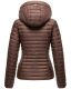 Marikoo Löwenbaby Damen Steppjacke Schoko Größe XS - Gr. 34
