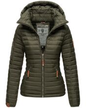 Marikoo Löwenbaby Damen Steppjacke Olive Größe XS - Gr. 34
