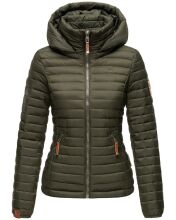 Marikoo Löwenbaby Damen Steppjacke Olive Größe XS - Gr. 34