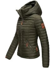 Marikoo Löwenbaby Damen Steppjacke Olive Größe XS - Gr. 34