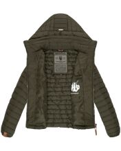 Marikoo Löwenbaby Damen Steppjacke Olive Größe XS - Gr. 34