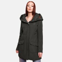 Marikoo Mayleen Damen Softshell Regenjacke mit Kapuze...