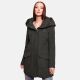 Marikoo Mayleen Damen Softshell Regenjacke mit Kapuze Olive Größe XXXL - Gr. 46