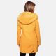 Marikoo Mayleen ladies softshell rain jacket with hood Amber Yellow Größe XS - Gr. 34