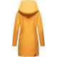 Marikoo Mayleen ladies softshell rain jacket with hood Amber Yellow Größe XS - Gr. 34