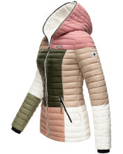 Navahoo Multikulti Mehrfarbige Übergangs Steppjacke Naturals Größe XL - Gr. 42