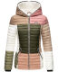 Navahoo Multikulti Mehrfarbige Übergangs Steppjacke Naturals Größe XL - Gr. 42
