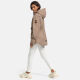 Marikoo Bikoo ladies winter jacket with hood Taupe Größe M - Gr. 38