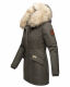 Navahoo Christal ladies winter jacket parka with faux fur  Größe S - Gr. 36