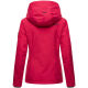 Marikoo Erdbeere Damen Übergangsjacke leicht gefüttert mit Kapuze Fuchsia Größe XS - Gr. 34
