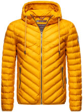Navahoo Fey-Tun Herren Steppjacke Gelb Größe S - Gr. S