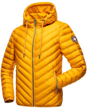 Navahoo Fey-Tun Herren Steppjacke Gelb Größe S - Gr. S