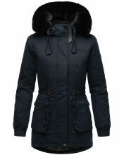 Navahoo Olessaa ladies hooded Winter Jacket Navy-Gr.M