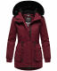 Navahoo Olessaa ladies hooded Winter Jacket Bordeaux-Gr.XL