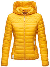 Navahoo ich bin hübsch Damen Jacke Steppjacke Übergangsjacke Gelb-Gr.XS
