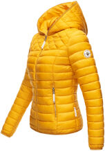 Navahoo ich bin hübsch Damen Jacke Steppjacke Übergangsjacke Gelb-Gr.XS