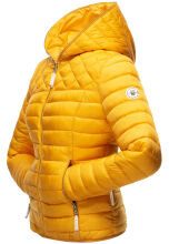 Navahoo ich bin hübsch Damen Jacke Steppjacke Übergangsjacke Gelb-Gr.XS