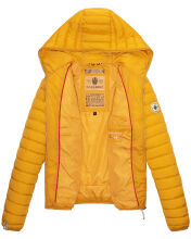 Navahoo ich bin hübsch Damen Jacke Steppjacke Übergangsjacke Gelb-Gr.XS