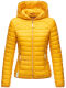 Navahoo ich bin hübsch Damen Jacke Steppjacke Übergangsjacke Gelb-Gr.XS