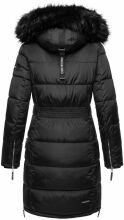 Navahoo Sinja Damen Winter Parka Jacke mit Kapuze Schwarz-Gr.S