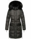 Navahoo Sinja Damen Winter Parka Jacke mit Kapuze Anthrazit-Gr.S