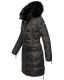 Navahoo Sinja Damen Winter Parka Jacke mit Kapuze Anthrazit-Gr.S