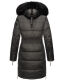 Navahoo Sinja Damen Winter Parka Jacke mit Kapuze Anthrazit-Gr.S
