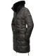 Navahoo Sinja Damen Winter Parka Jacke mit Kapuze Anthrazit-Gr.S
