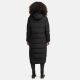 Navahoo Isalie Damen lange Winterjacke gesteppt Schwarz-Gr.XS