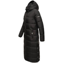 Navahoo Isalie Damen lange Winterjacke gesteppt Schwarz-Gr.XL