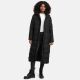 Navahoo Isalie Damen lange Winterjacke gesteppt Schwarz-Gr.XL