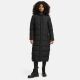 Navahoo Isalie Damen lange Winterjacke gesteppt Schwarz-Gr.XL
